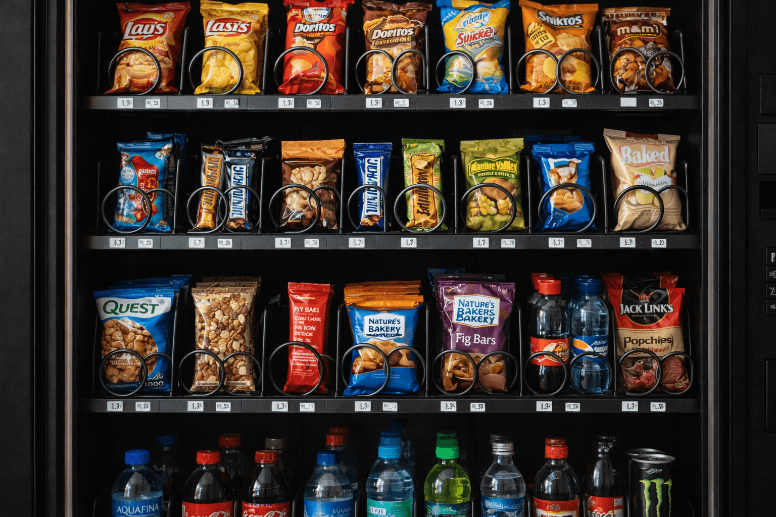 Top 10 Profitable Products to Stock in Your Vending Machine (Snacks, Healthy Items, Niche Products)